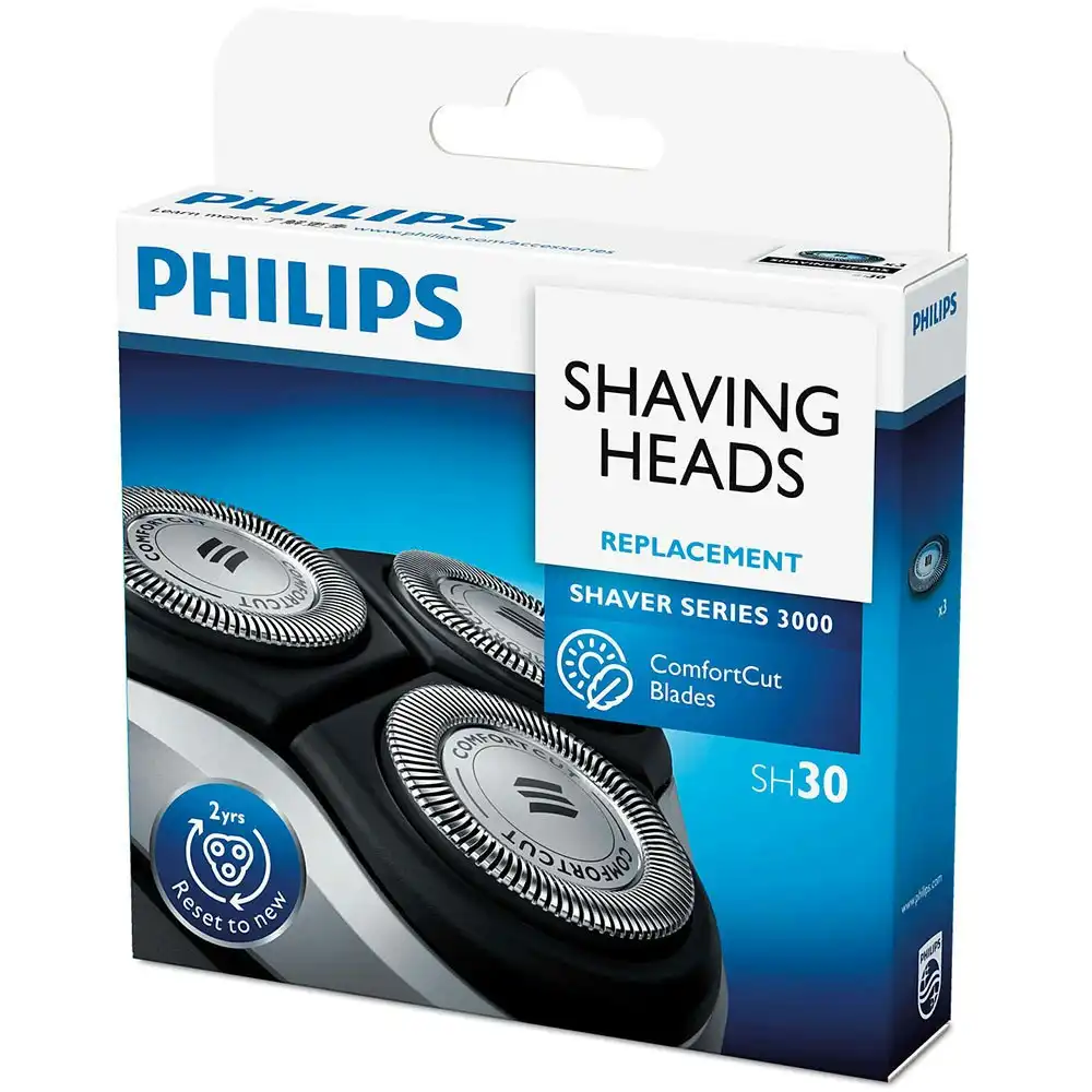 Philips SH30-51 Shaver Series 1000 & 3000 Replacement Shaving Heads/Blades