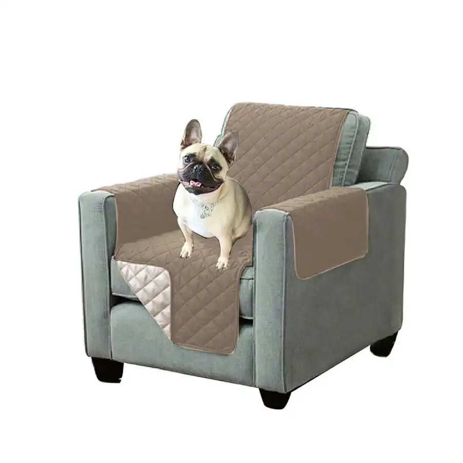 York & Leisure 1.65m Reversible 1 Seater Couch/Sofa/Chair Cover Pets/Dogs Assort