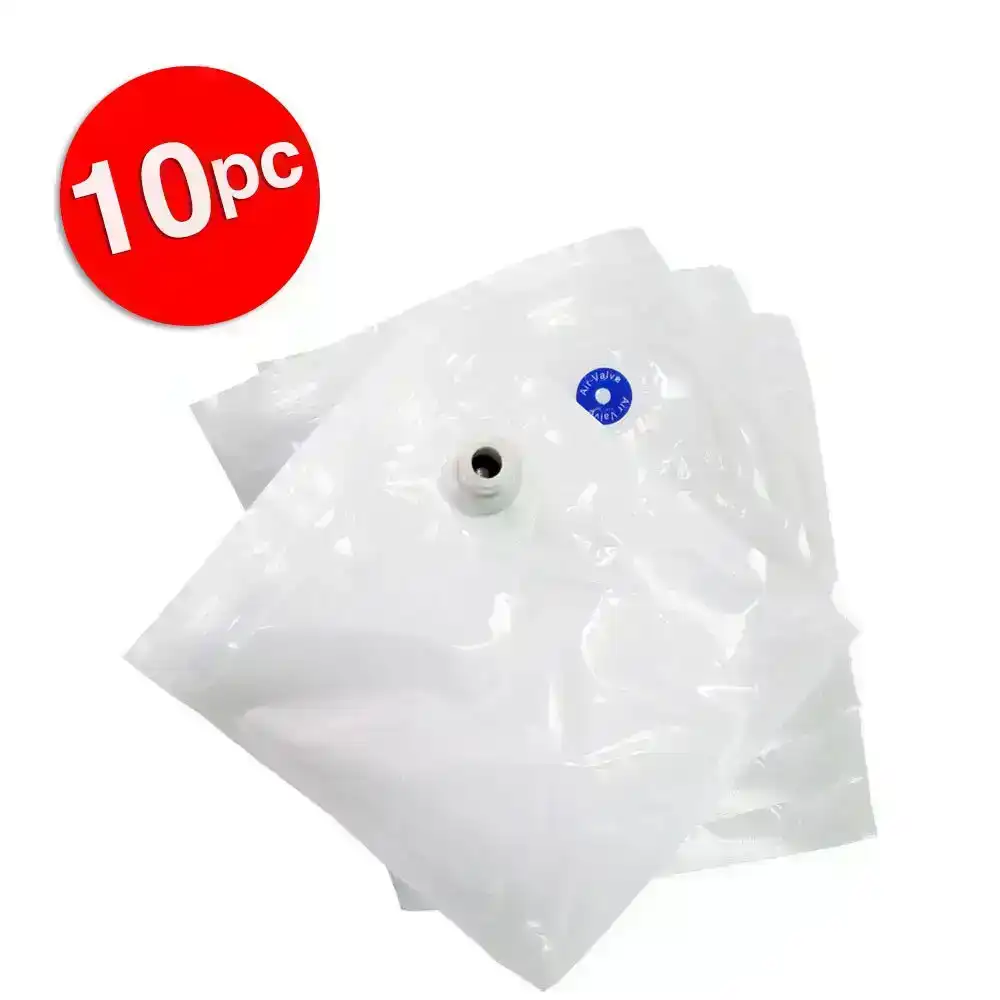 10pc Small Seal Bags 19.5x22.5cm for Tiffany Vacuum Food Freezer Container TVS02
