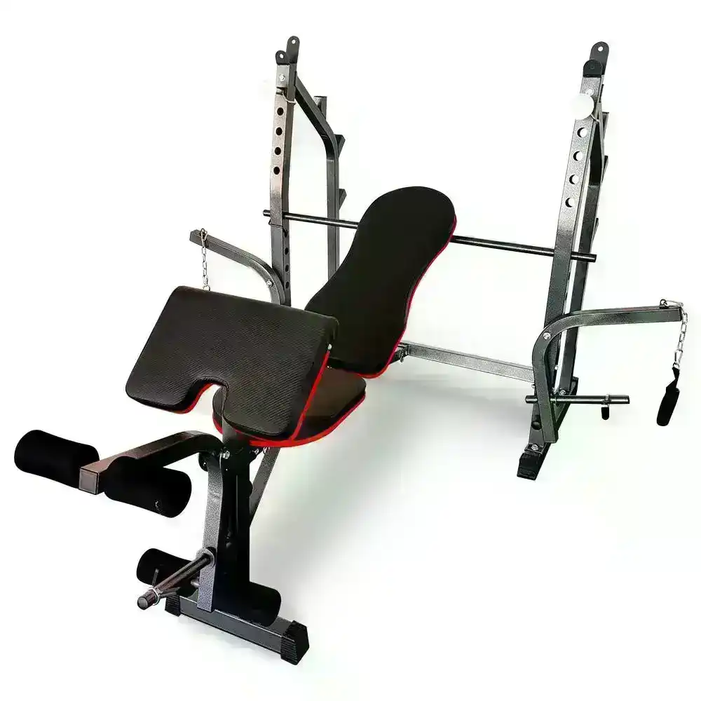 JMQ Fitness XT018 Multi-Station Weight Bench Press Home Fitness Gym Equipment