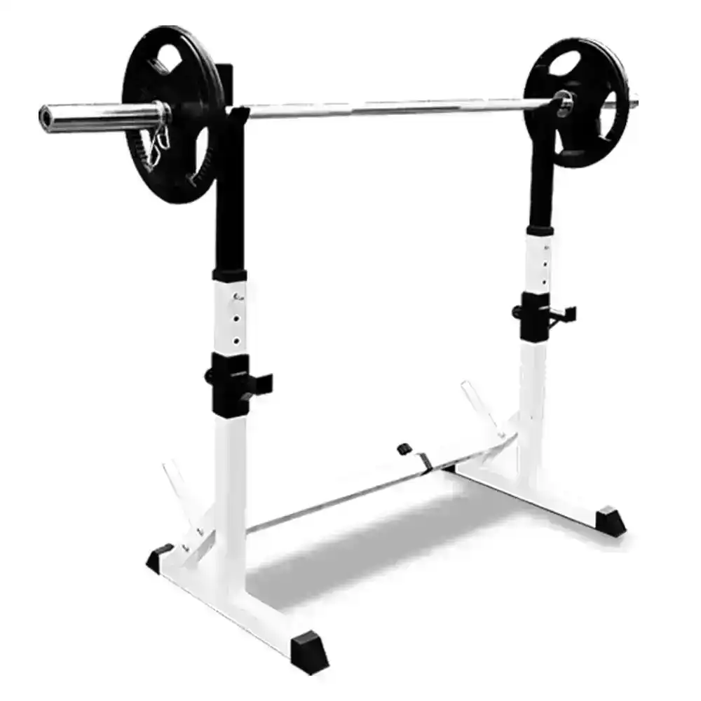 RBT3002 Squat Rack Sturdy Pair Standard Weight Fitness Lifting Stand