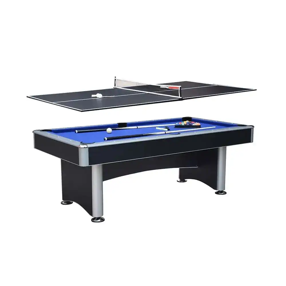 MACE JXY 7FT MDF 3IN1 Pool Table/Table Tennis Table/Dining Table-Black