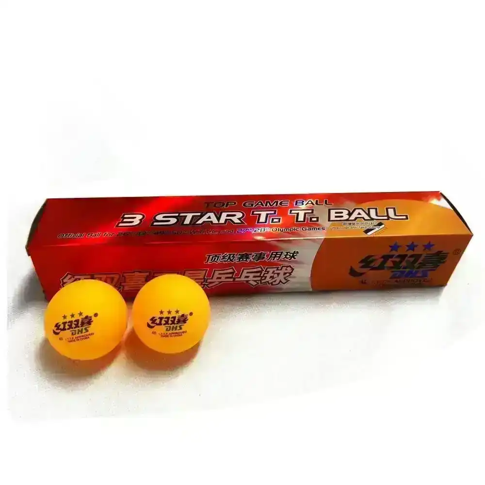 6x DHS 3 Star 40mm Table Tennis Ping Pong Competition Balls Local Stock