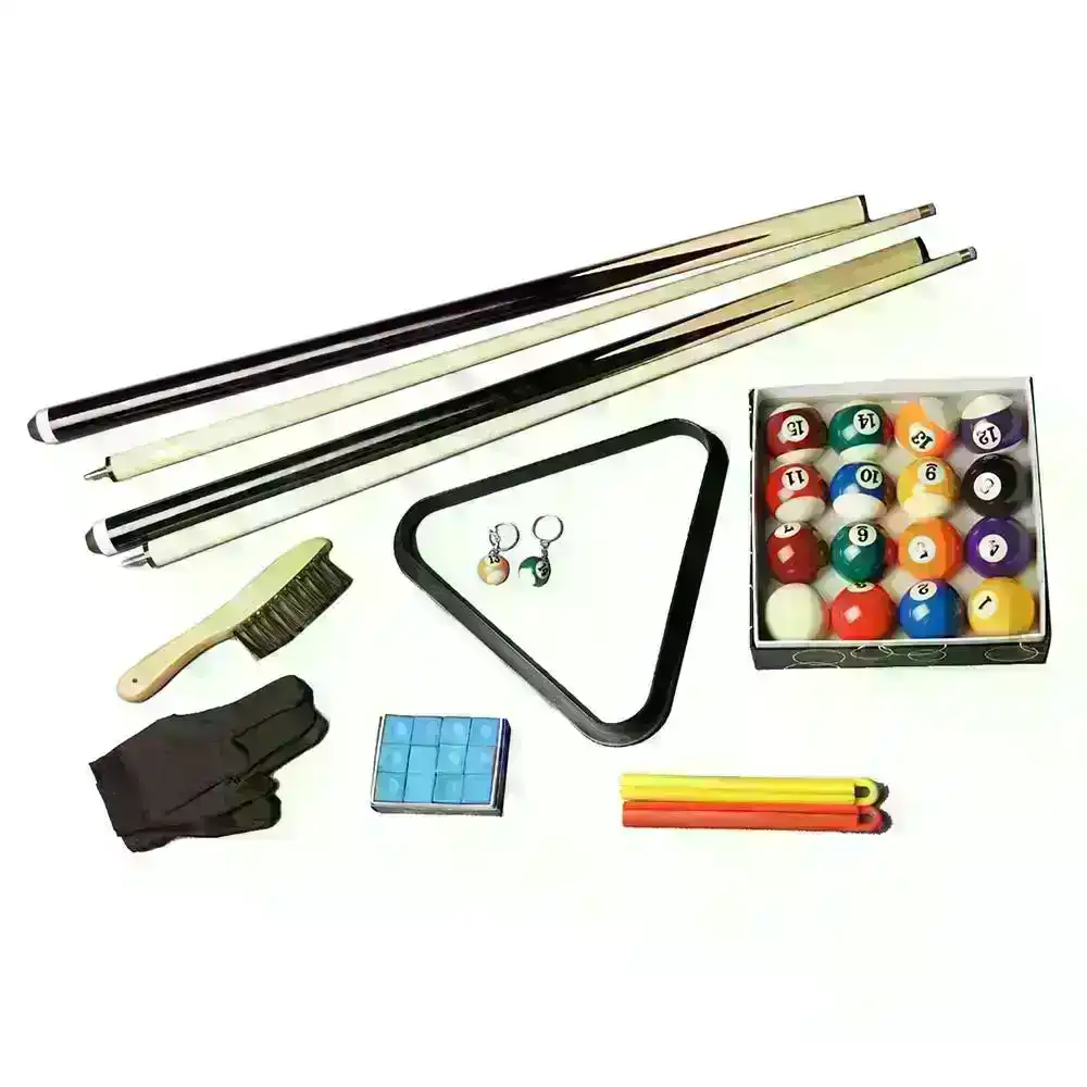 MACE Compact Billiards Snooker Pool Table Accessories Kit Package