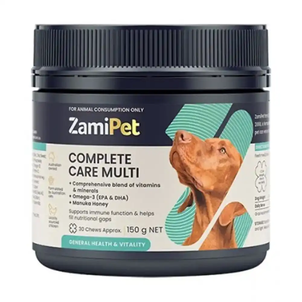 ZamiPet Complete Care Multi Dog Chews for Dogs 150 GM 30 Chews