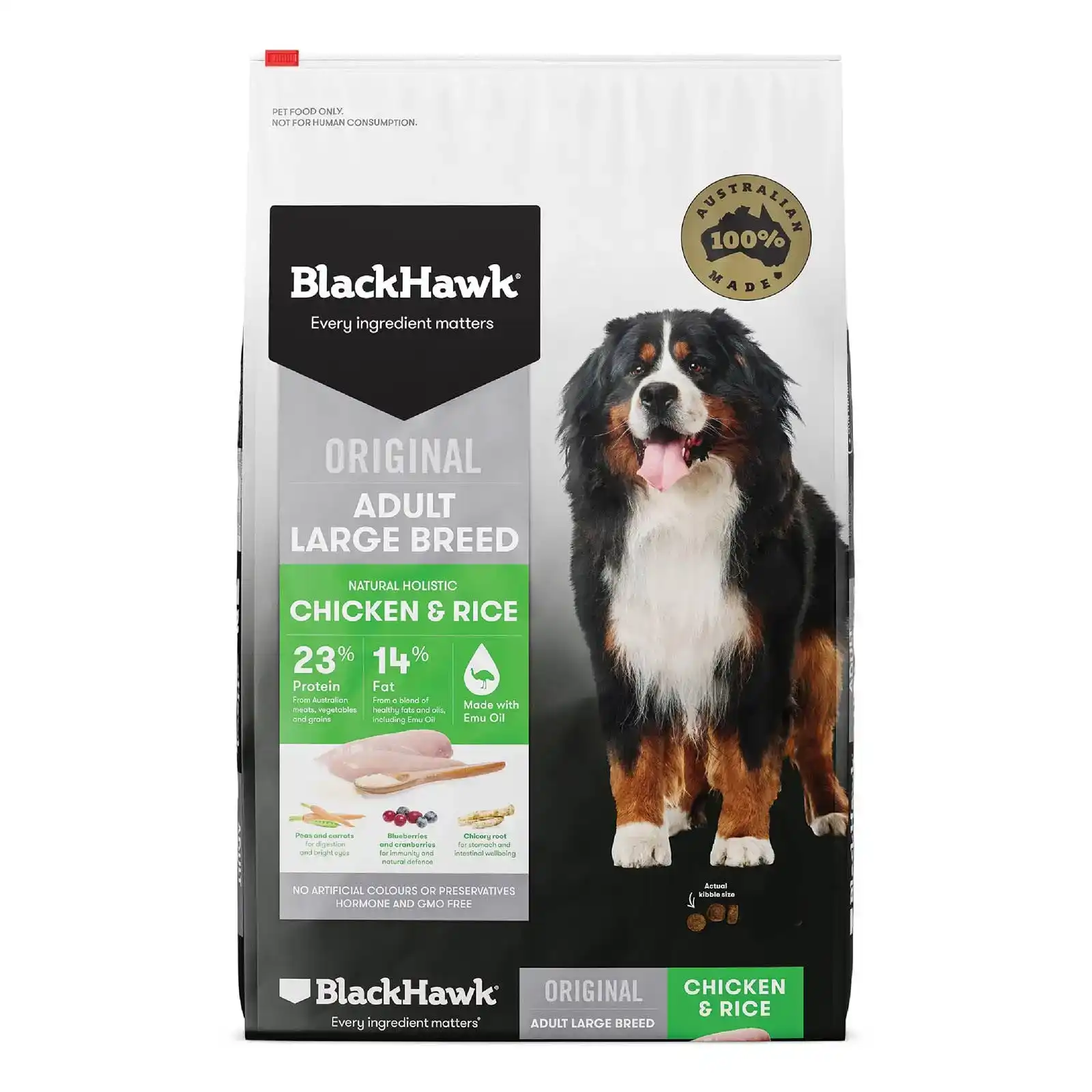 BlackHawk Chicken And Rice Large Breed Adult Dog Dry Food 20 Kg