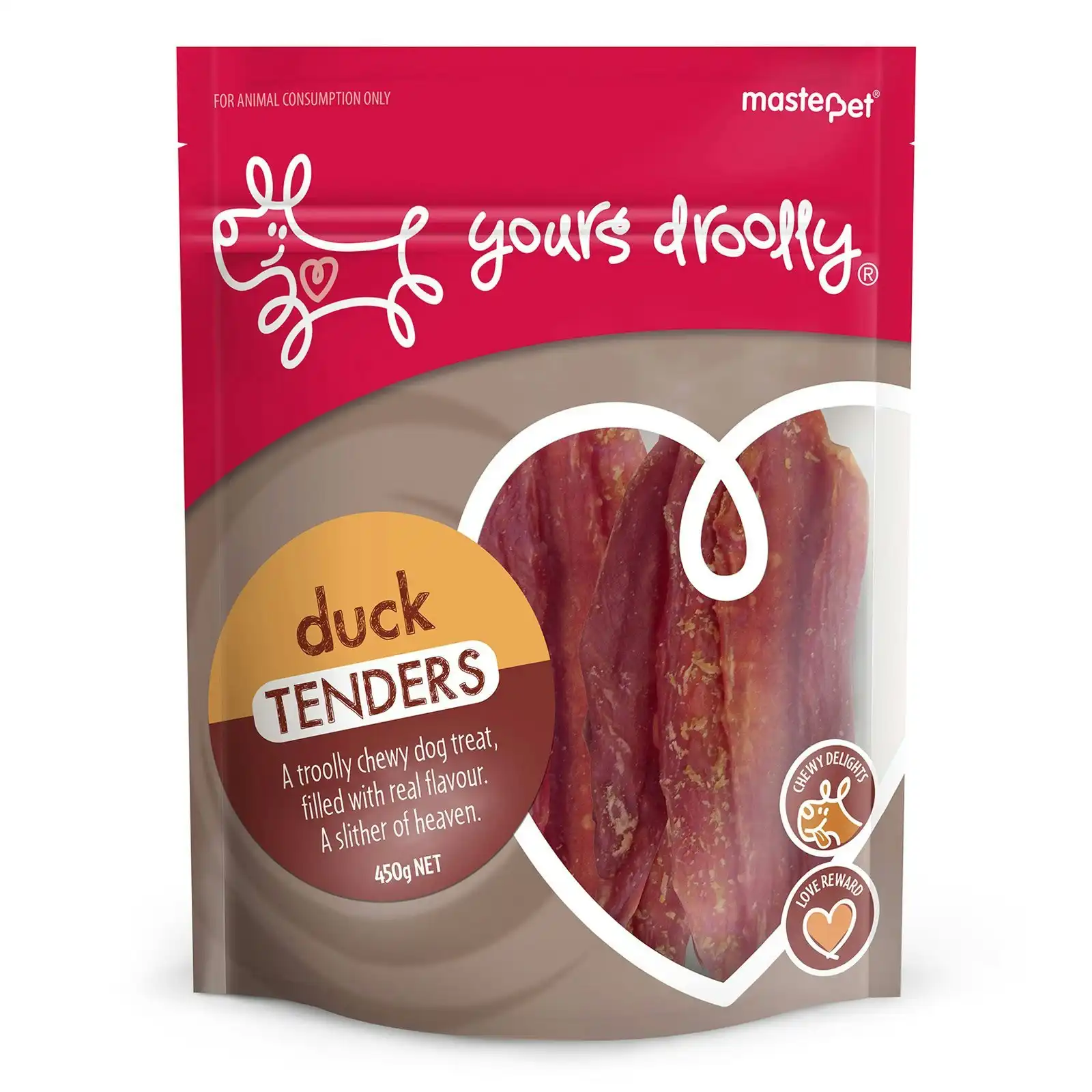 Yours Droolly Duck Tenders Dog Treats 90 Gm 5 Packs
