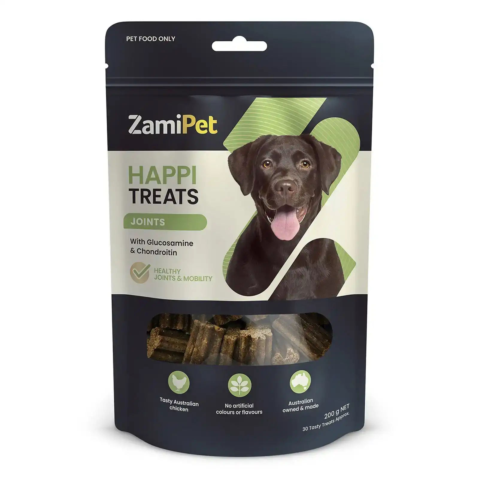 ZamiPet Happitreats Joints Chews for Dogs 200 GM 30 Chews