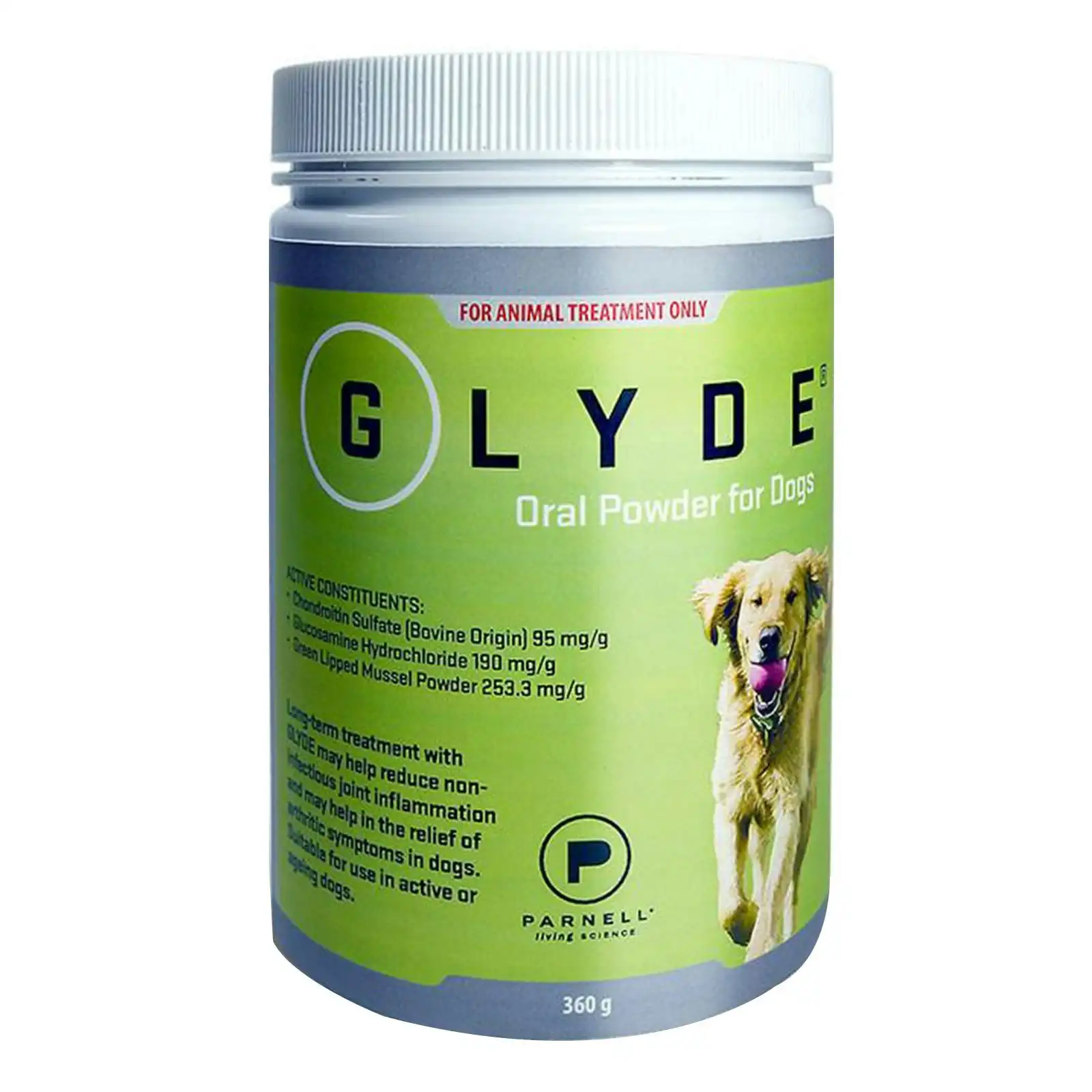 Glyde Oral Powder For Dogs 360 Gm