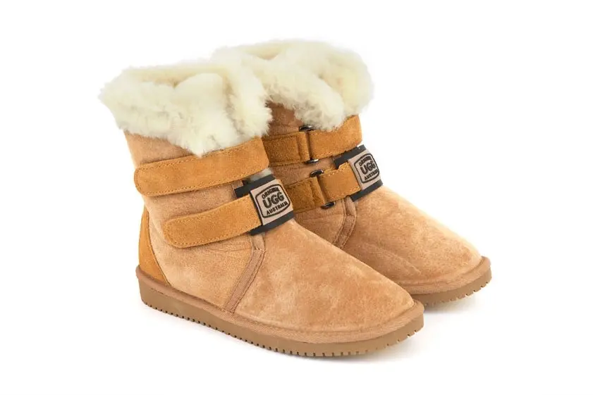 【ORIGINAL UGG Australia classic】Ultimate Ankle Velcro Ultimate Sheepskin Ankle Velcro – Original UGG Australia Classic