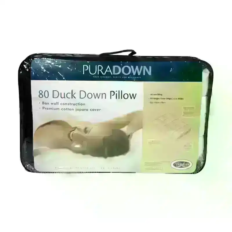 Puradown 80% Duck Down Chamber Pillow
