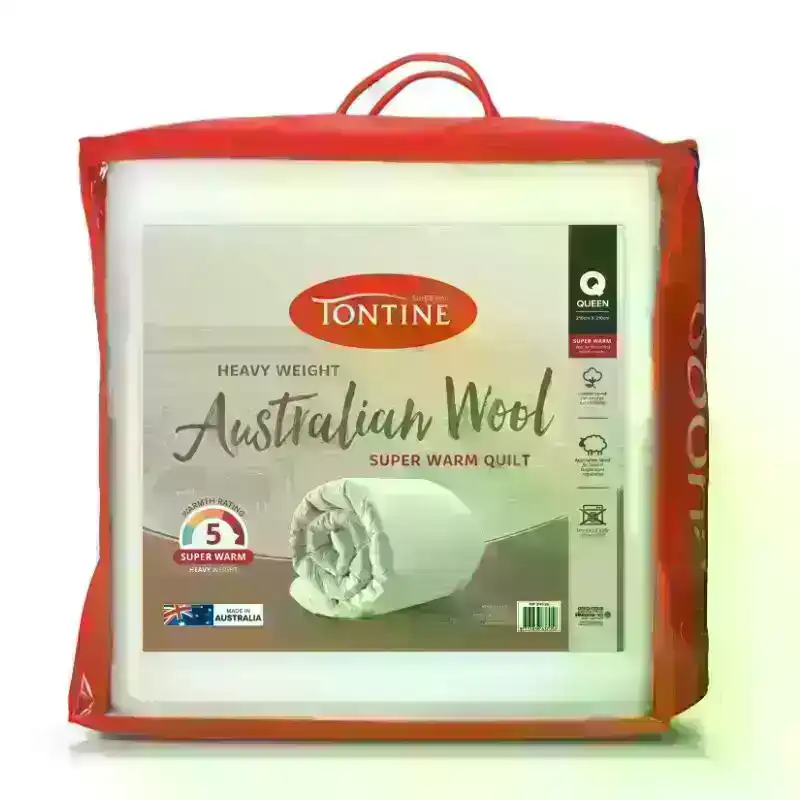 Tontine Aussie Australian Wool Super Warm Winter Quilt