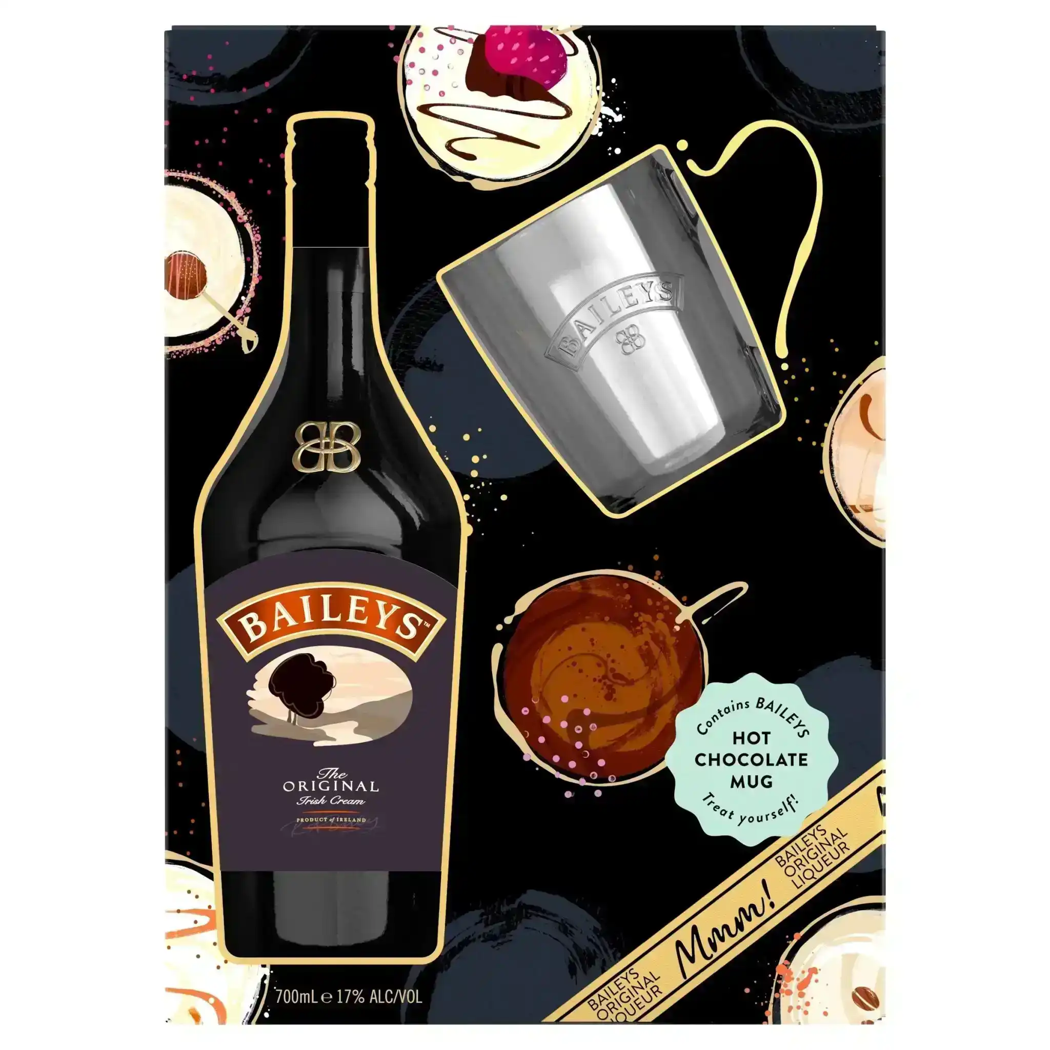 Baileys Irish Cream Hot Chocolate Mug Gift Pack (700mL)