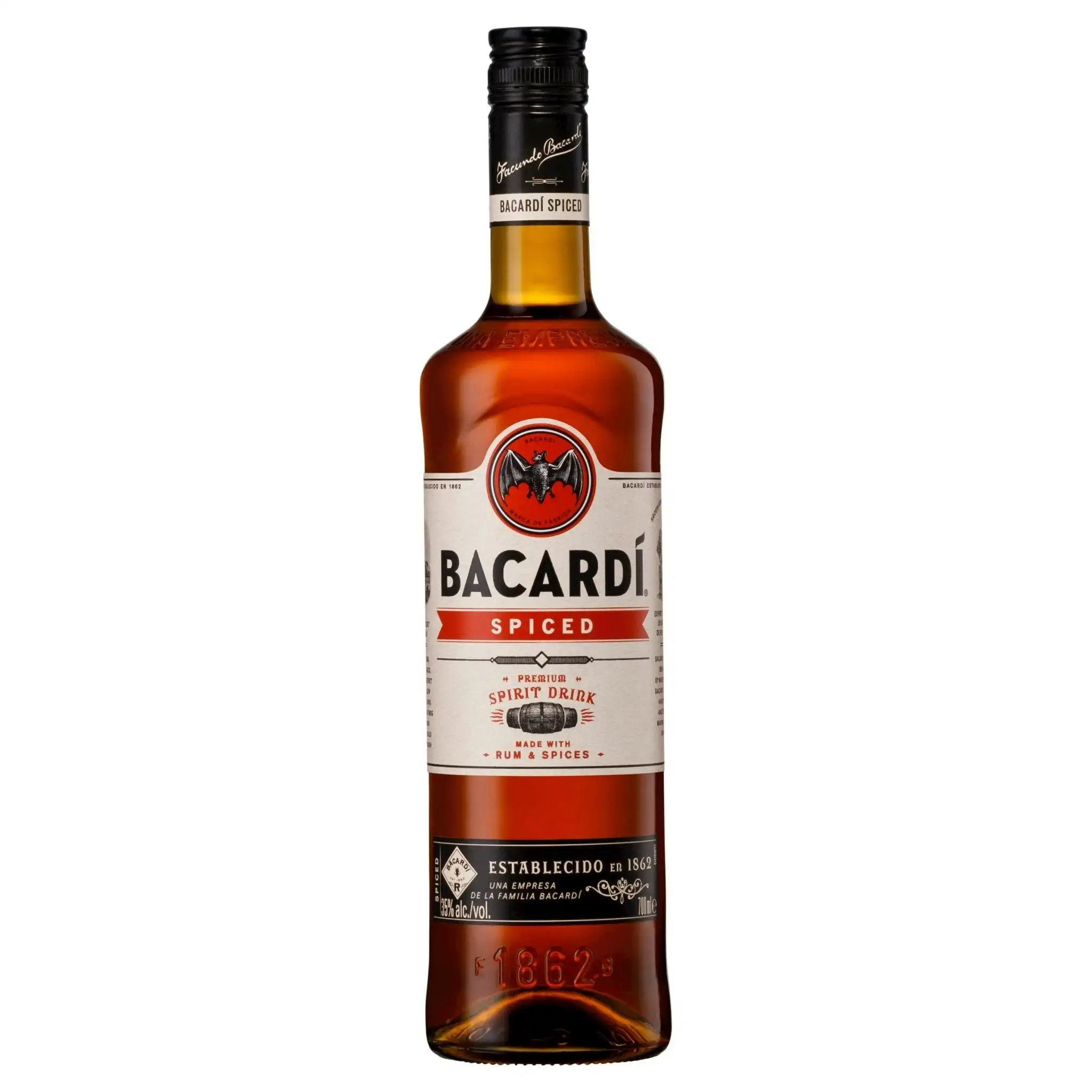 Bacardi Spiced Rum (700mL)