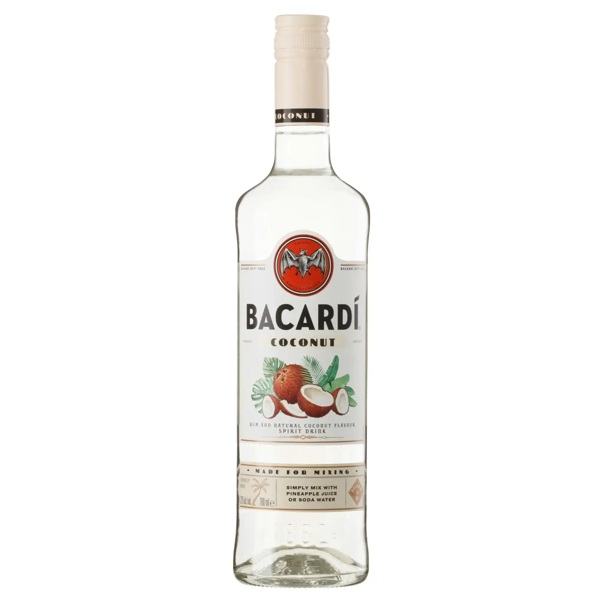 Bacardi Coconut Rum (700mL)