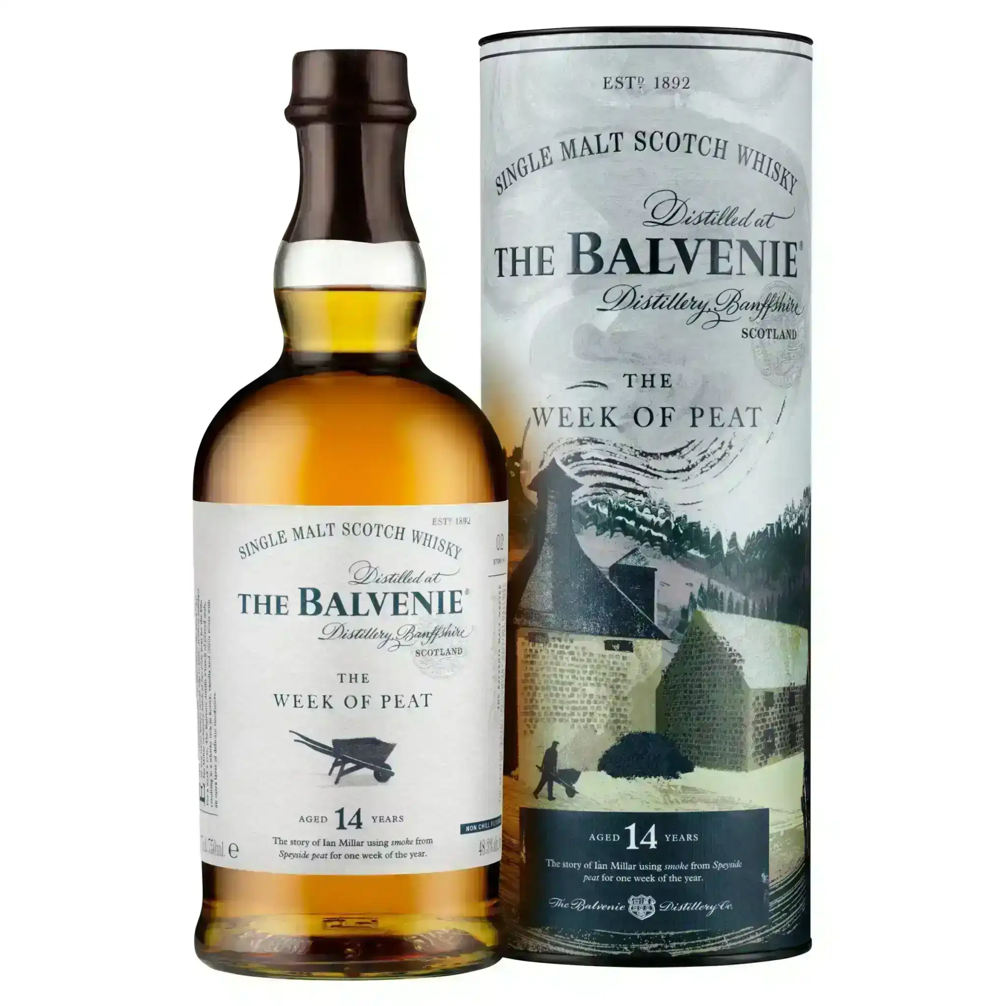 Balvenie Stories 14yo The Week Of Peat Single Malt Scotch (700mL)