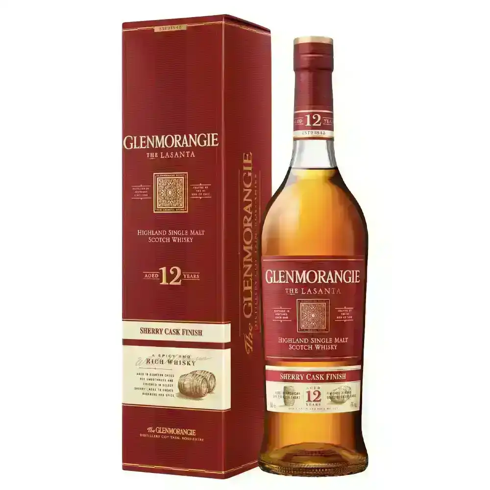Glenmorangie Lasanta 12 Year Old Single Malt Scotch Whisky (700mL)