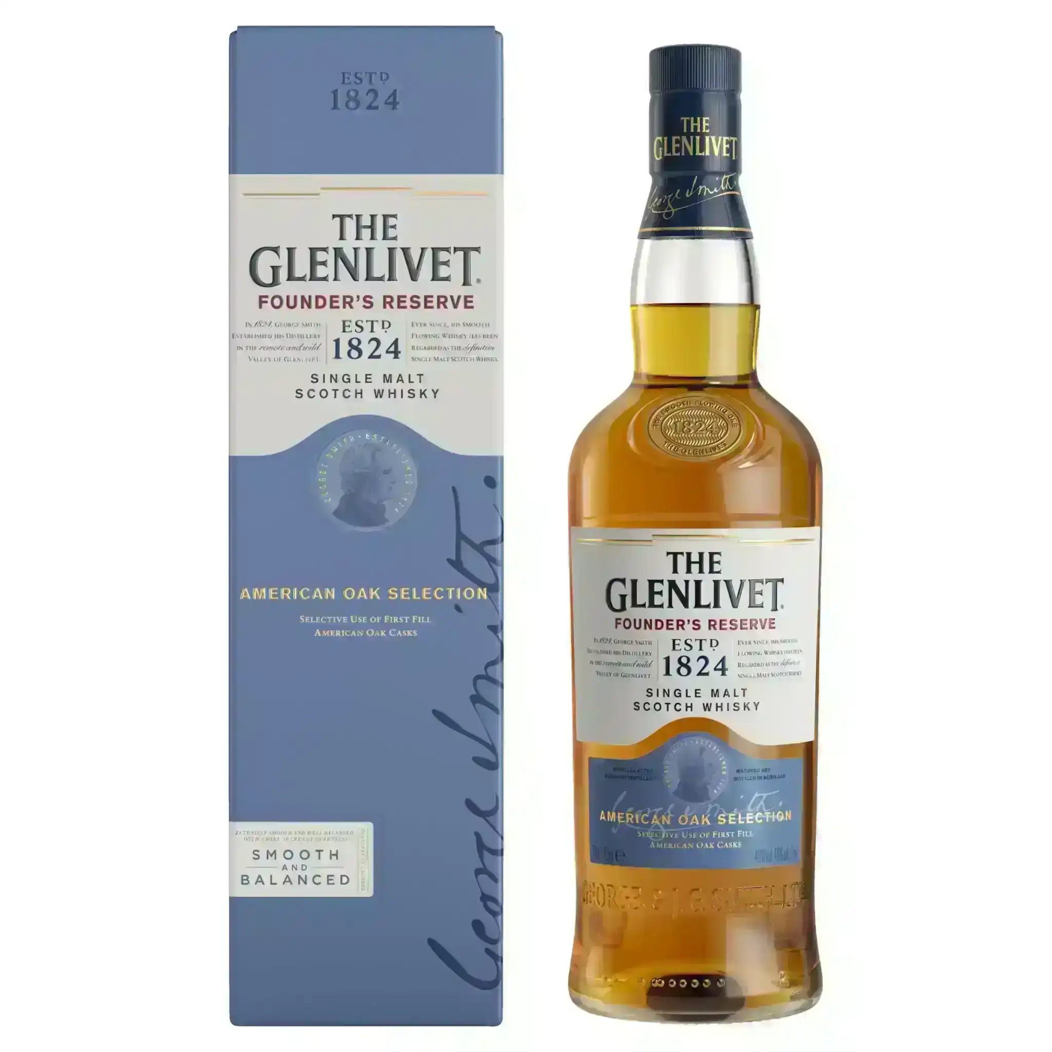 The Glenlivet Founder's Reserve Single Malt Scotch Whisky (700mL)