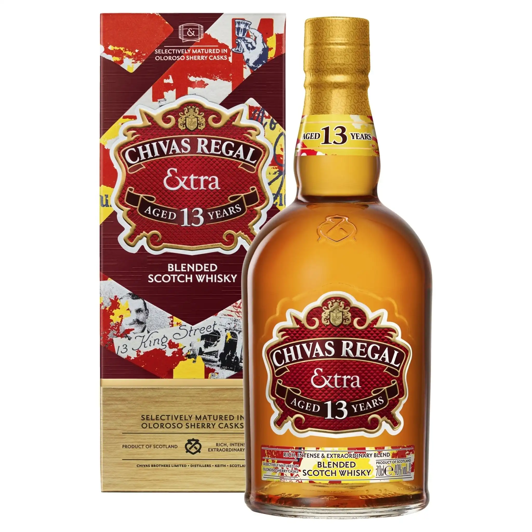 Chivas 13 Extra Sherry Cask Scotch Whisky (700mL)