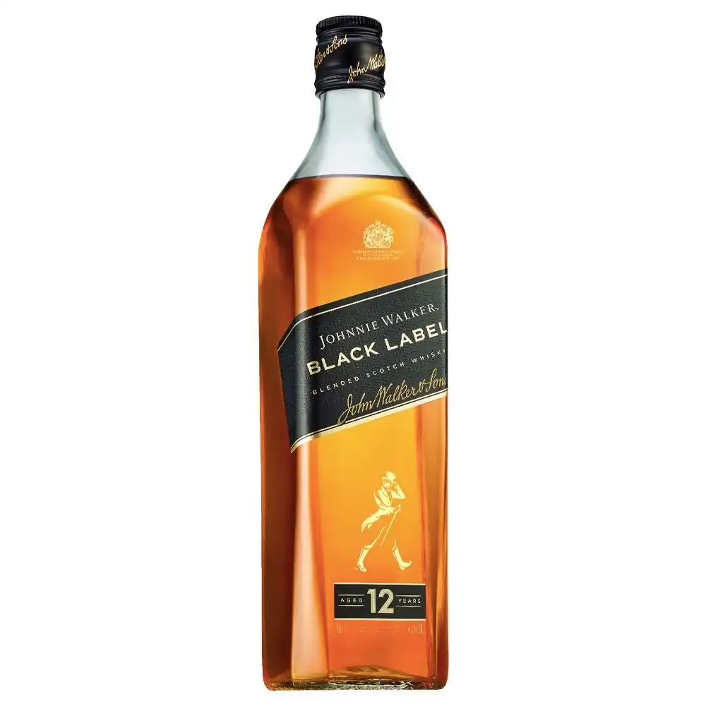 Johnnie Walker Black Label 12YO Blended Scotch Whisky (700mL)