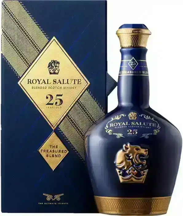Royal Salute 25 Year Old The Treasured Blend Scotch Whisky (700mL)