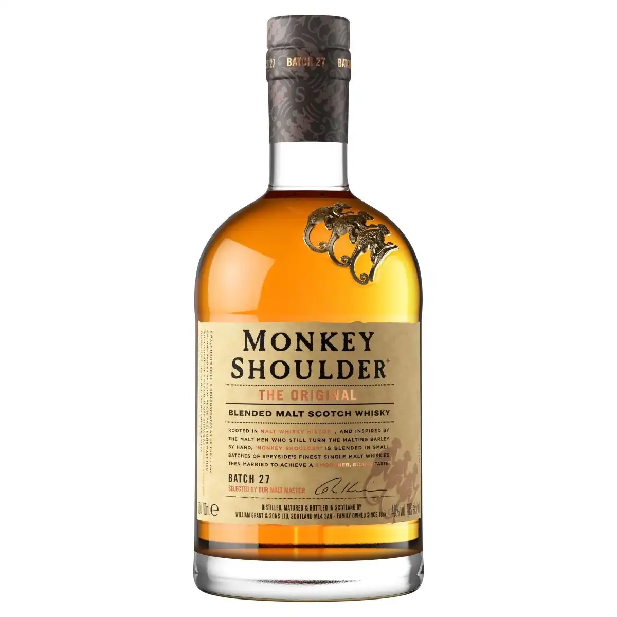 Monkey Shoulder Blended Malt Scotch Whisky (700mL)