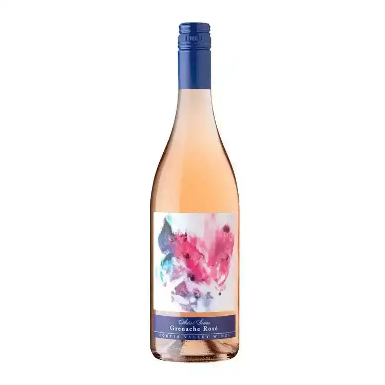 Portia Valley Wines Artist Series Organic Grenache Rosé (750mL) Case of 12