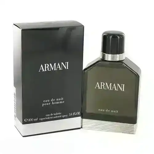 Armani Eau De Nuit 100ml EDT Spray for Men By Giorgio Armani