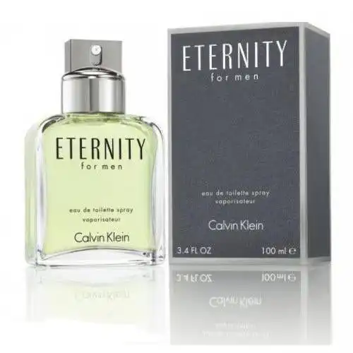 Eternity 100ml EDT Spray For Men By Calvin Klein