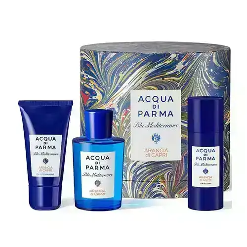 Adp Blu Mediterraneo Arancia 3Pc Gift Set for Men by Acqua Di Parma