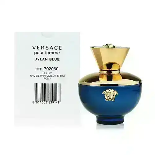 Tester - Versace Dylan Blue Pour Femme 100ml EDP Spray for Women by Versace