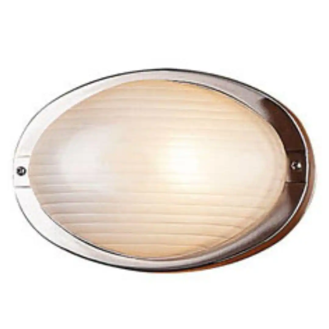 OVALE - Stainless Steel - Bunker - Small Wall Light