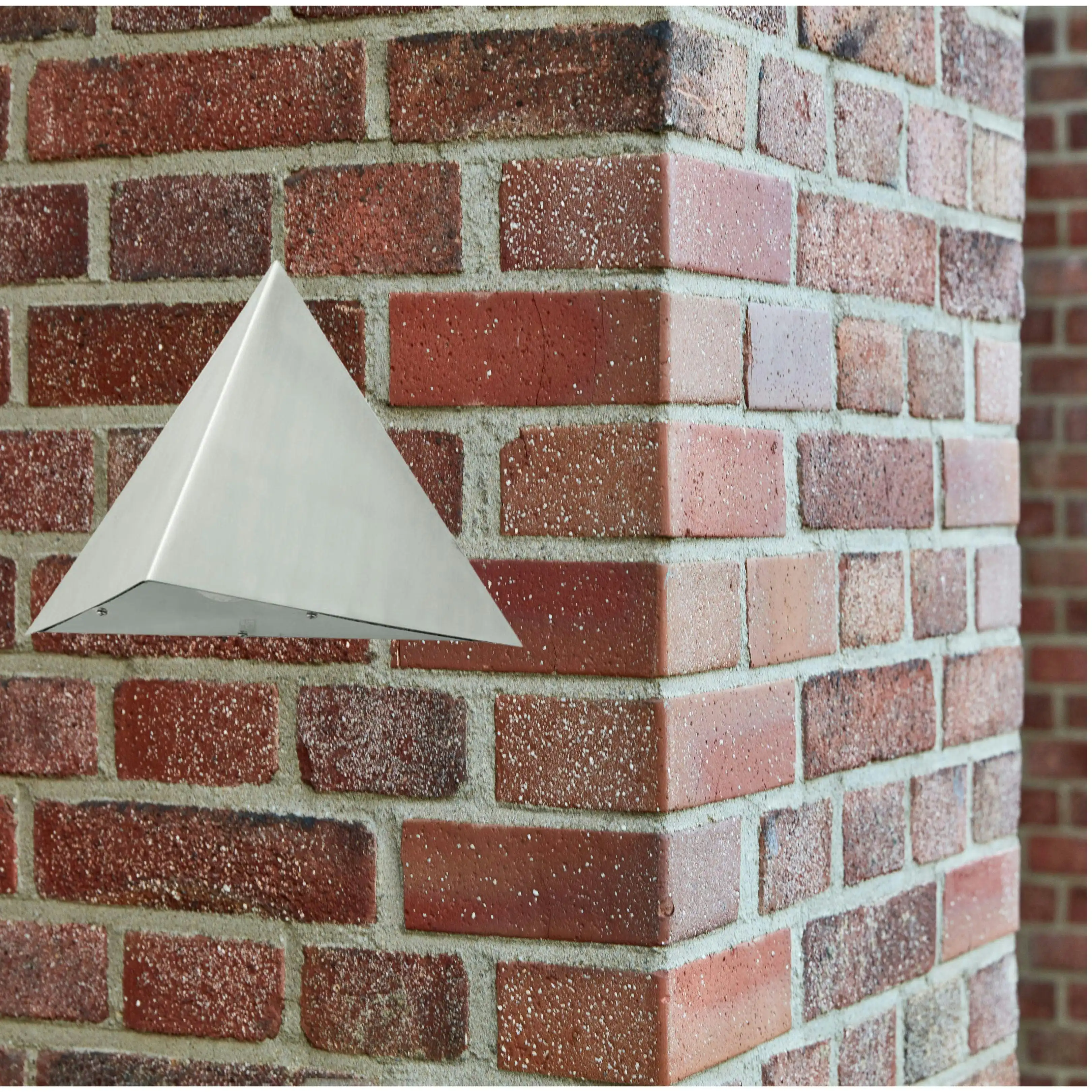 PYRAMID - Stainless Steel - Exterior Wall Light