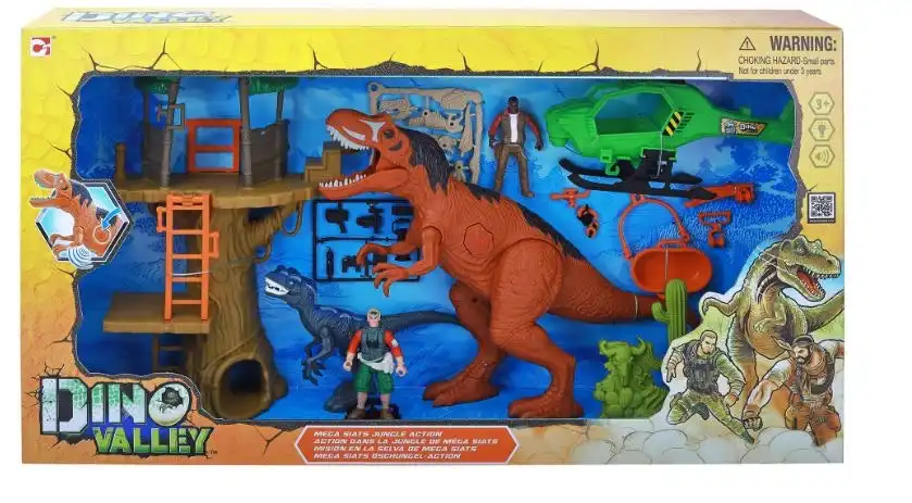 Dino Valley T-Rex Treehouse Attack Playset