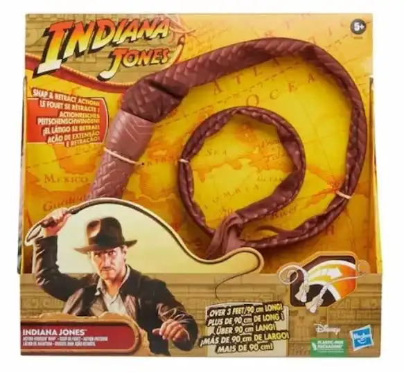 Indiana Jones Action-Crackin' Whip Roleplay Toy