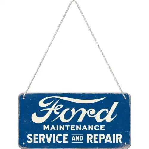 Nostalgic Art Metal 10x20cm Wall Hanging Sign Ford Service & Repair Home Decor