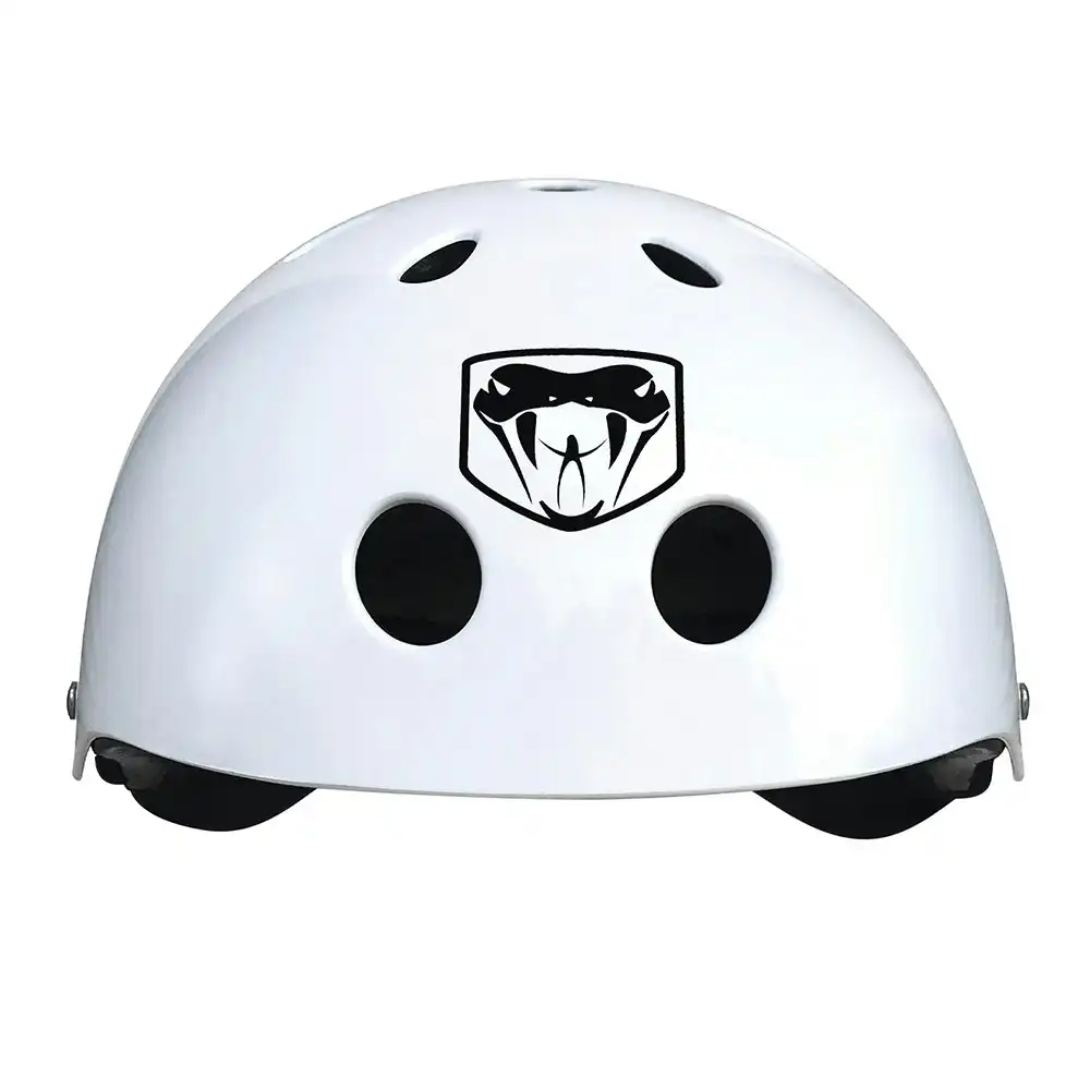 Adrenalin Skate & Scooter Ride Sport Head Hard Shell Protection Helmet White