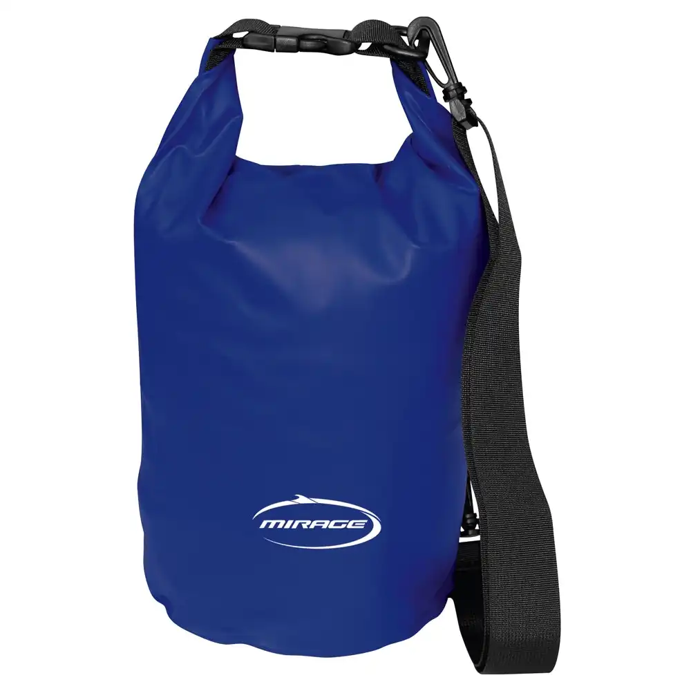 Mirage 5L Dry Stroage PVC Camping/Beach/Boating Carry Bag w/Shoulder Strap Blue