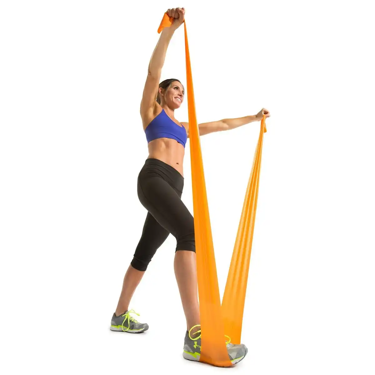 Gofit Latex Free 183cm Stretching/Workout Training Resistance Flat Band Medium