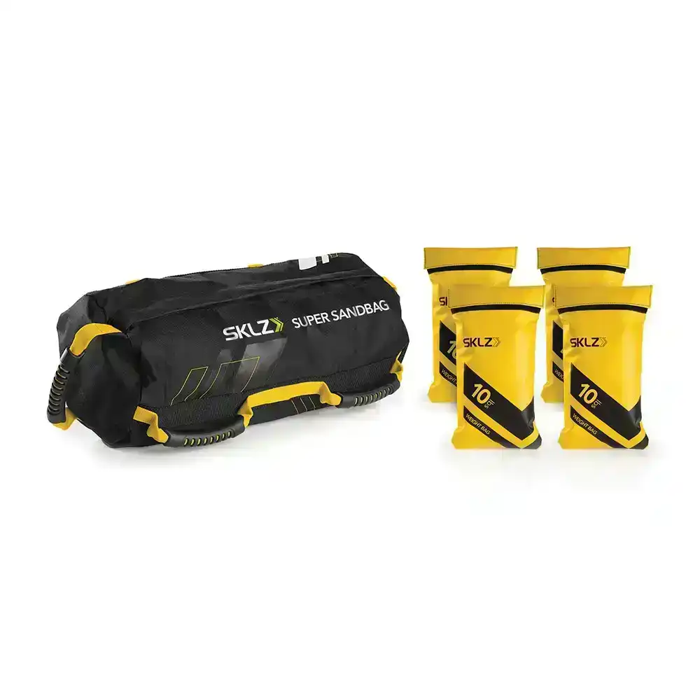 SKLZ 40lbs Super Sand Bag Body Strength Weight Gym Training Indoor/Outdoor Set