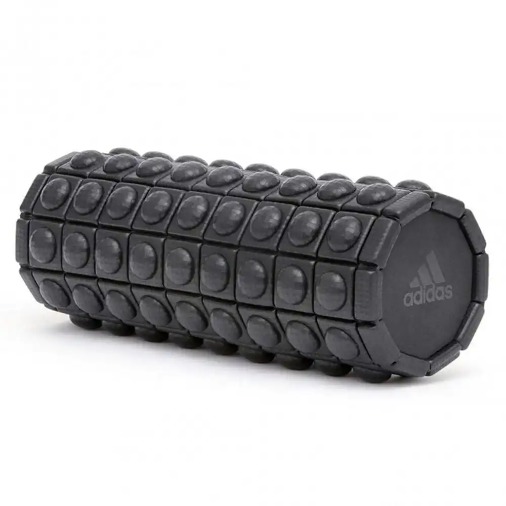 Adidas Textured Foam Roller 33cm Sports/Fitness Train Body Massage/Recovery BLK