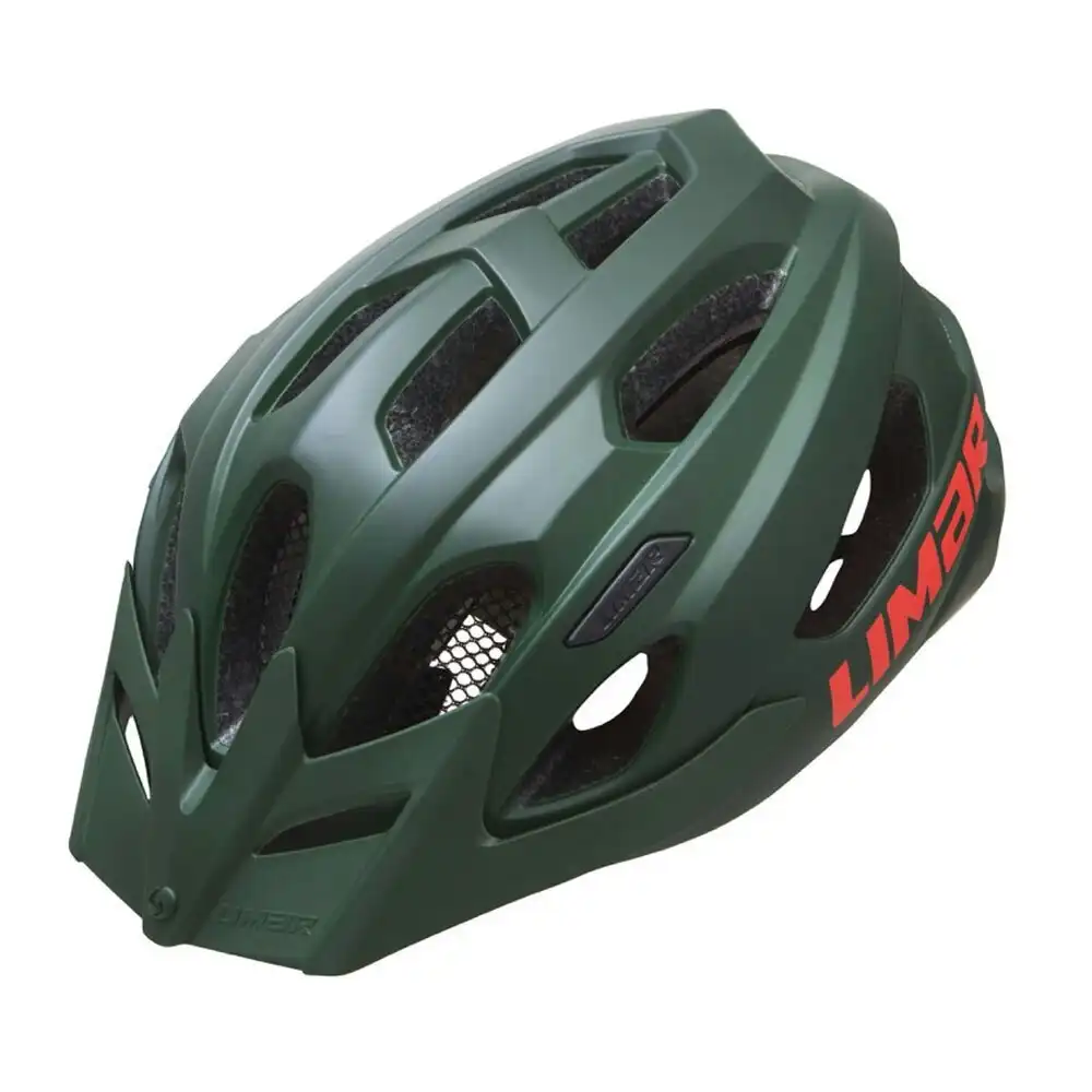 Limar Berg Em Bike/Bicycle 52-57cm Helmet Safety Gear Adult Matt DK Green Medium
