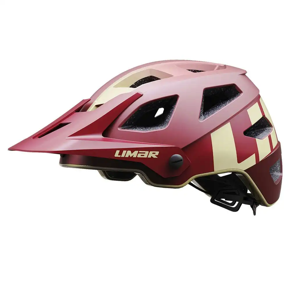 Limar Delta Bicycle 57-62cm Helmet Bike/Protect Gear Adult Large Matt Dark Red