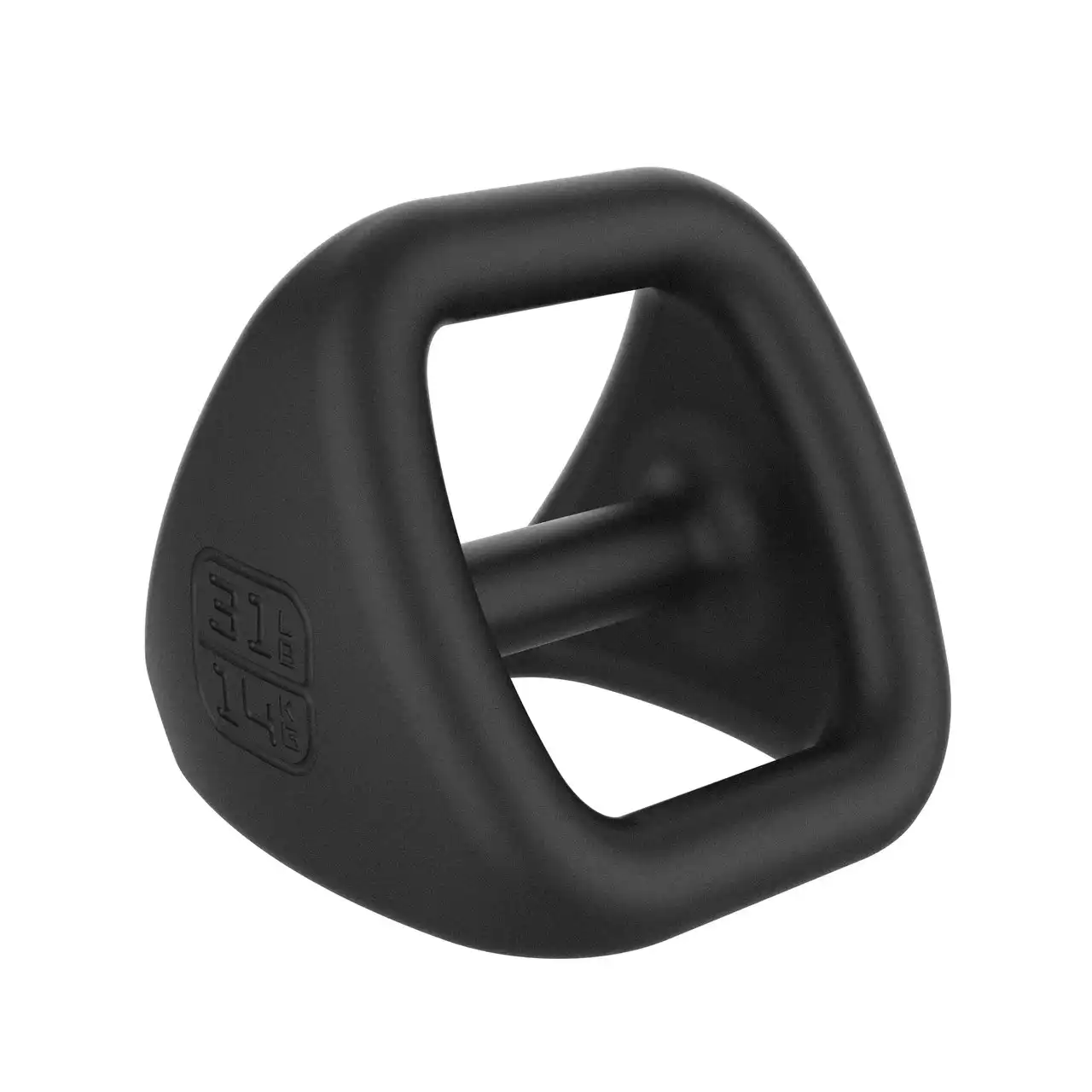 YBell Pro 4-in-1 Kettlebell/Dumbbell/Med Ball/Push Up Stand 14kg Workout Weights