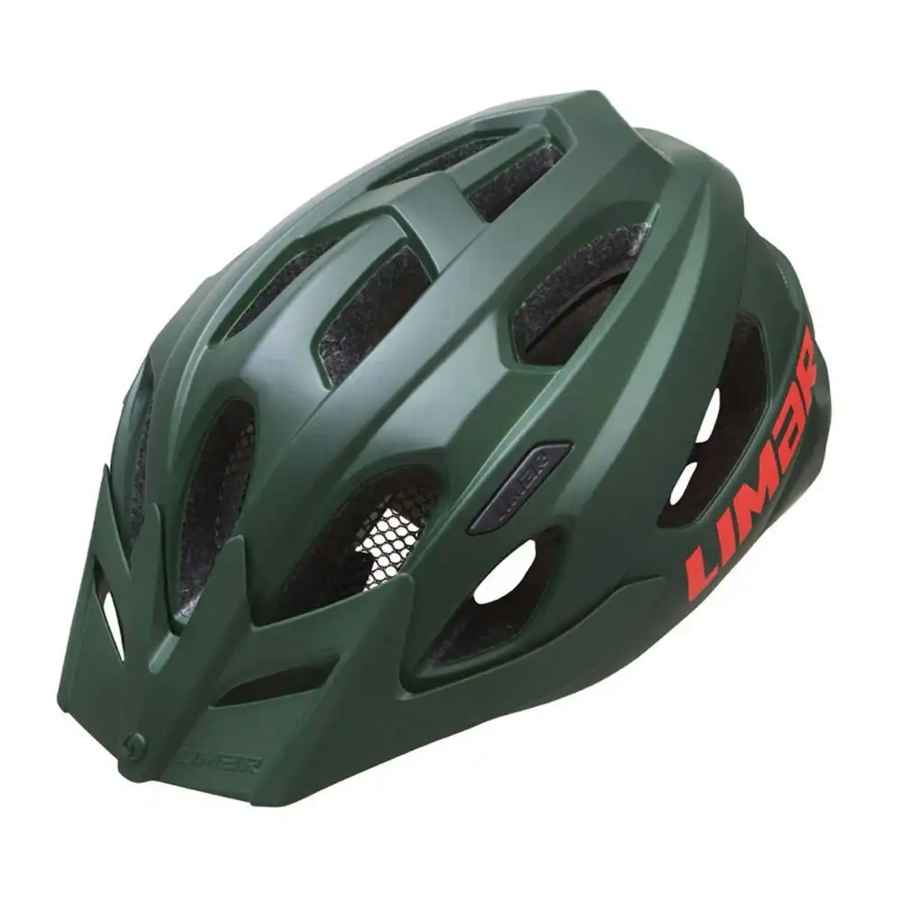 Limar Berg Em Bike/Bicycle 58-62cm Helmet Safety Gear Adult Matt DK Green Large