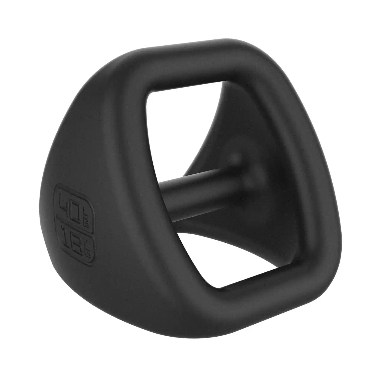 YBell Pro 4-in-1 Kettlebell/Dumbbell/Med Ball/Push Up Stand 18kg Workout Weights
