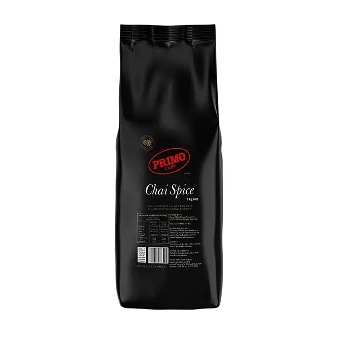 Primo 1kg Chai Spice Powder Coffeee/Tea Hot/Cold Beverage Balanced Blend Intst 5