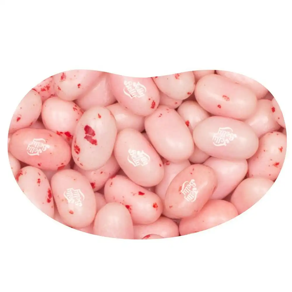Jelly Belly 1kg Strawberry Cheesecake Jelly Bean Bag Candy Confectionery Sweets