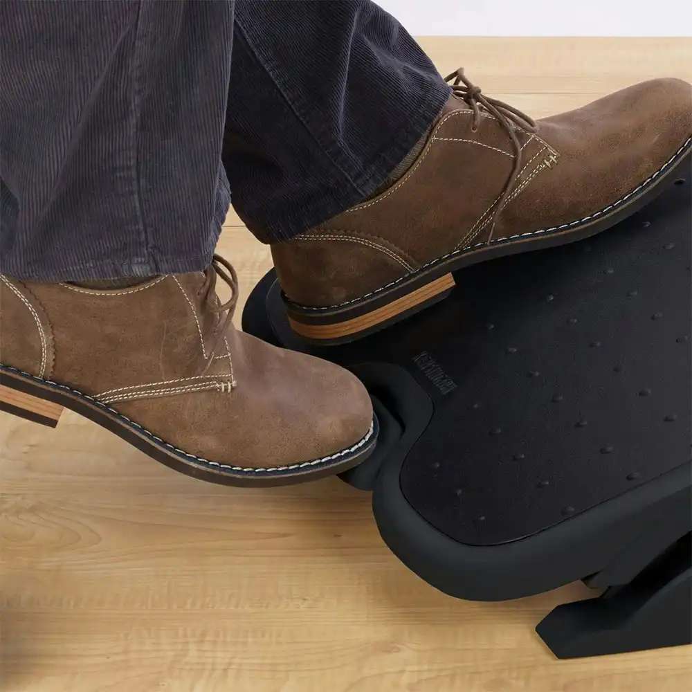 Kensington Black SmartFit Solemate Plus Foot Rest Professional Posture Support