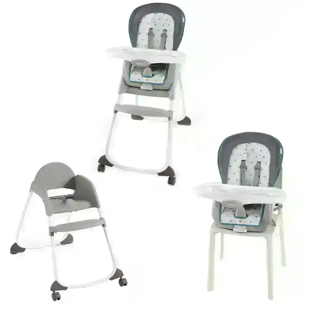 Ingenuity Trio 3-In-1 High Chair/Baby Booster Seat/Toddler Classic Chair Nash